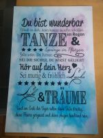 Bild, Spruch, Bastelidee =40x60 cm Dortmund - Wickede Vorschau