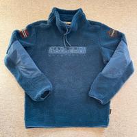 Napapijri Sherpa Fleece Pullover | Size L | Blue Wandsbek - Hamburg Rahlstedt Vorschau