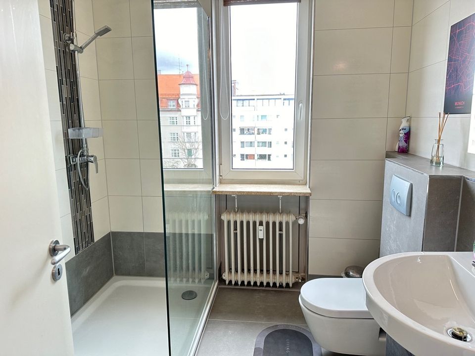 Mod. 3-Zimmer-Eigentumswohnung m. großem Süd-Balkon zum Garten - ca. 200 m z. S-Bahn Mittersendling in München
