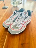 Nike Air Max 97 Laufschuhe Lifestyle weiß rot grau Baden-Württemberg - Durmersheim Vorschau