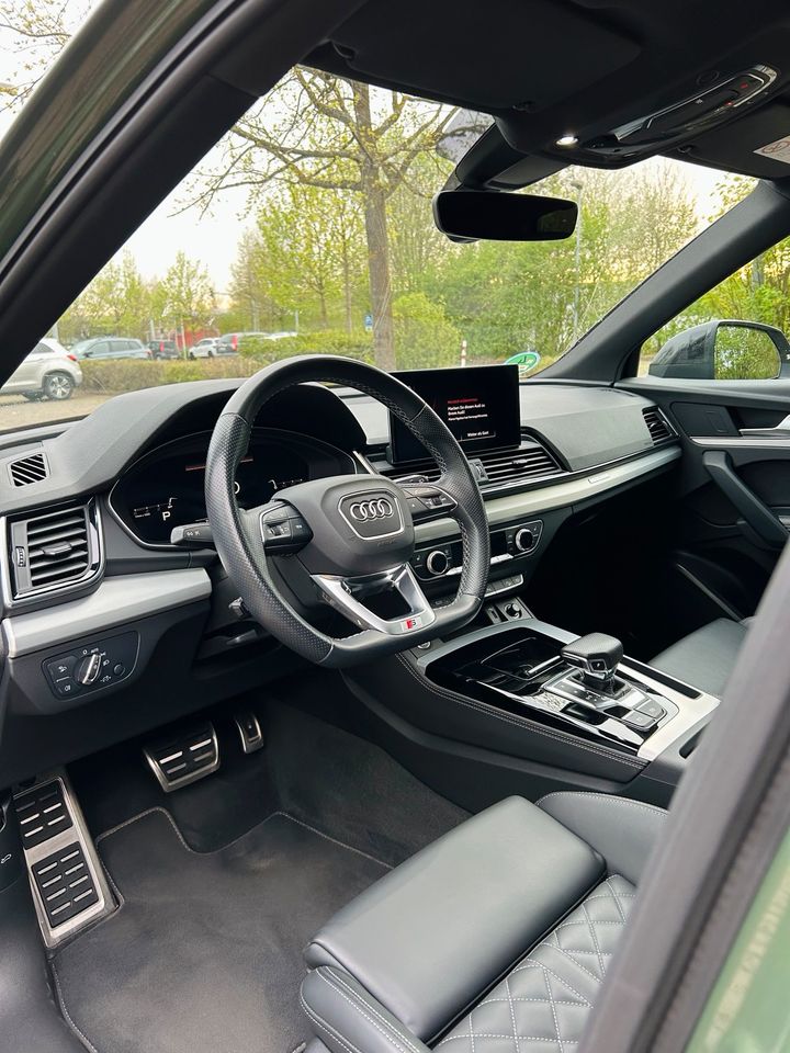Audi Q5 40 TDI quattro S-Line / GARANTIE*Matrix*Luft*Leder*AHK*WR in Aschaffenburg