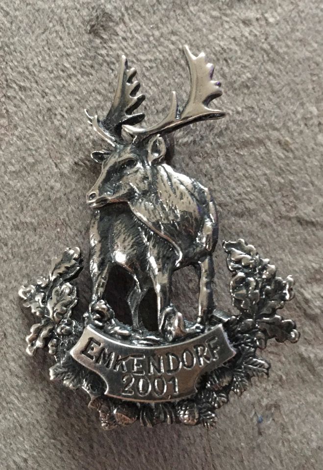 Jagd - Hutabzeichen Silber in Solingen