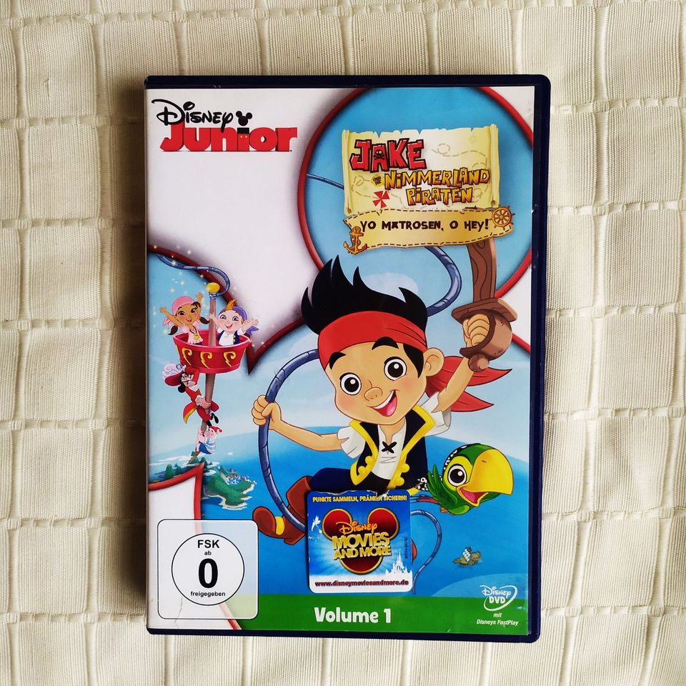 gut erh. DVD "Jake und die Nimmerland Piraten" Disney Junior in Dresden