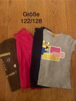 3 langarm Shirts, 1 Tshirt, Minions, Größe 122/128 Bayern - Kalchreuth Vorschau
