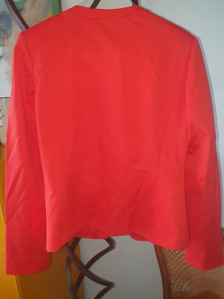 Pinko Kurz Blazer orange rot Gr36 (It46) in Eltville