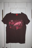 Esprit T-shirt braun pink Gr. 110 116 Tiger Blätter Harburg - Hamburg Heimfeld Vorschau