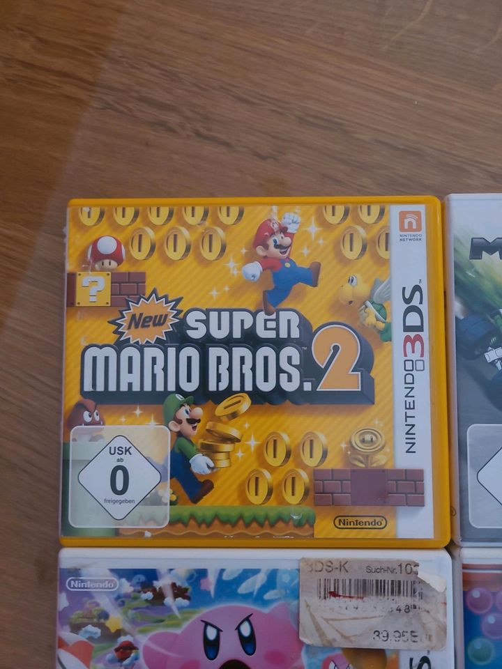 3Ds Spiele Mario Bros, Mario Kart, Puzzle Bubble in Porta Westfalica