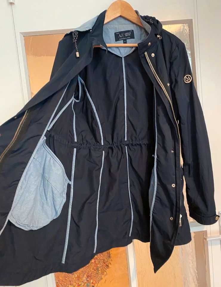 ARMANI JEANS ❤️❤️❤️Damen Anorak Parka Jacke navyblau Gr.40 Gr in Düsseldorf