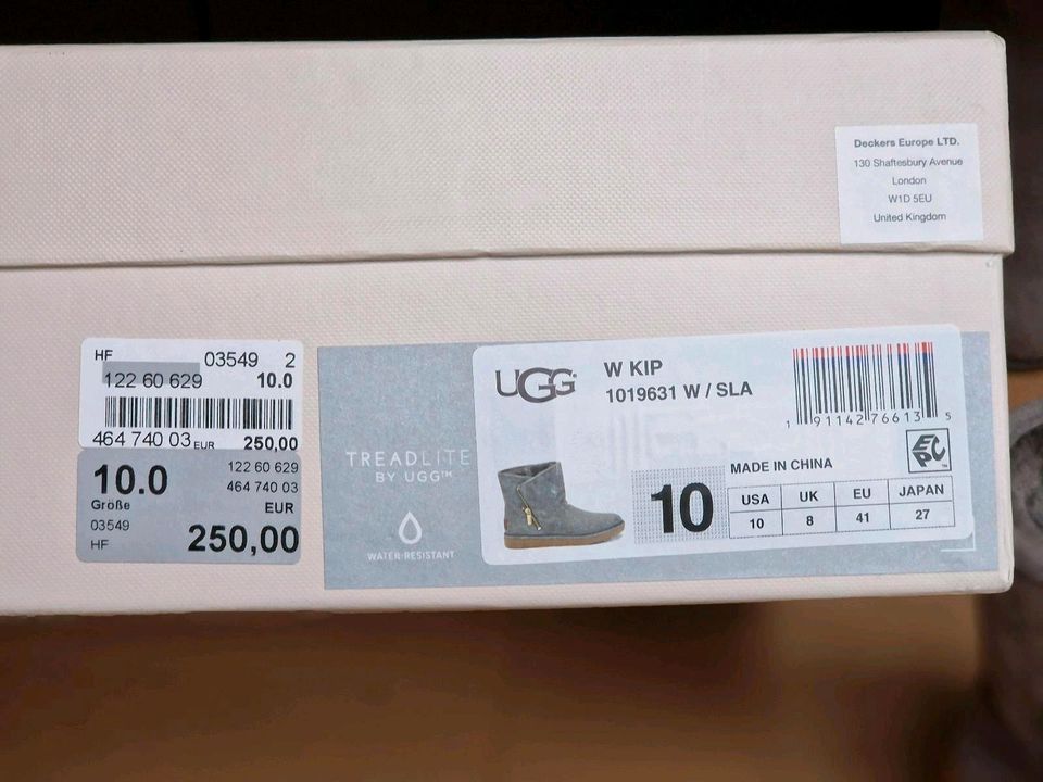UGG Boots Kip, NEU!, Gr. 41, grau in Hannover