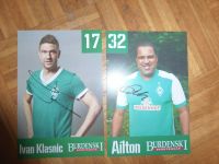 2x SV Werder Bremen Autogrammkarte Ailton Klasnic Burdenski Östliche Vorstadt - Peterswerder Vorschau