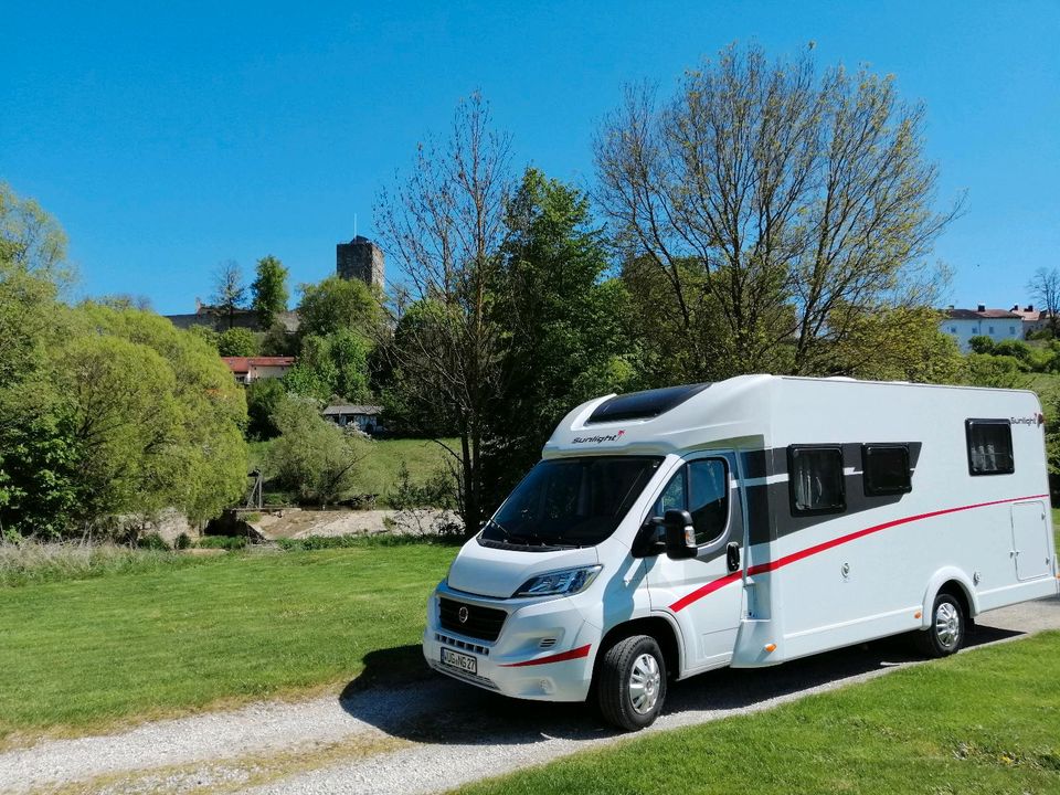 Wohnmobil Camper mieten 2024  Sommer Pfingsten Herbst Ferien in Pappenheim