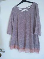 Pullover Gr. 44, grau/rosa mit Spitze,  Gina,  NEU Nordrhein-Westfalen - Ense Vorschau