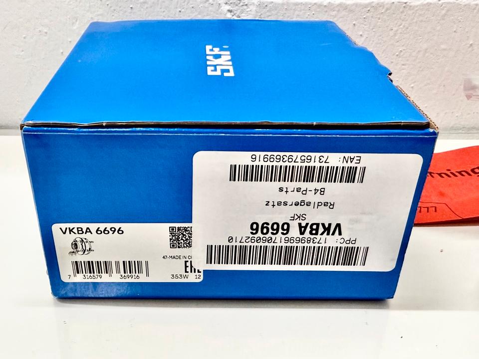 SKF VKBA 6696 Radlager Vorderachse mit ABS-Sensor 92mm NEU/OVP in Hannover
