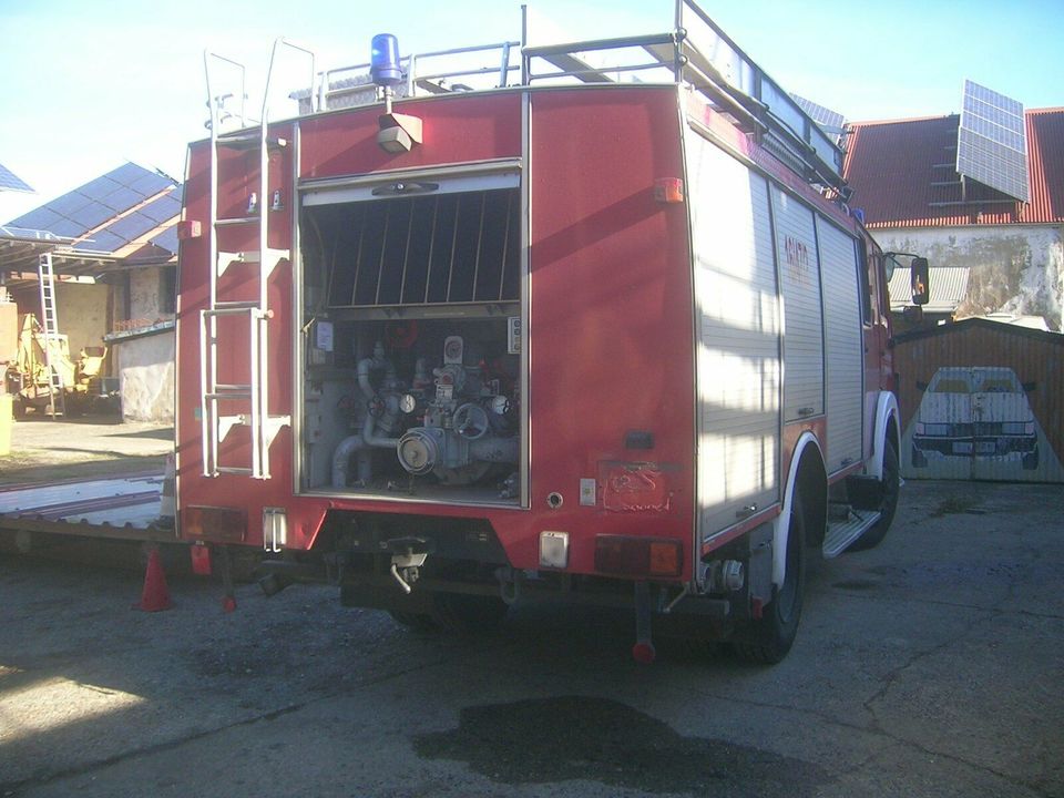 LKW, Mercedes Benz TLF 16-25, 1222F, Feuerwehr, in Irmannsweiler