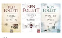 Ken Follett - 3 gebundene Ausgaben Nordrhein-Westfalen - Solingen Vorschau