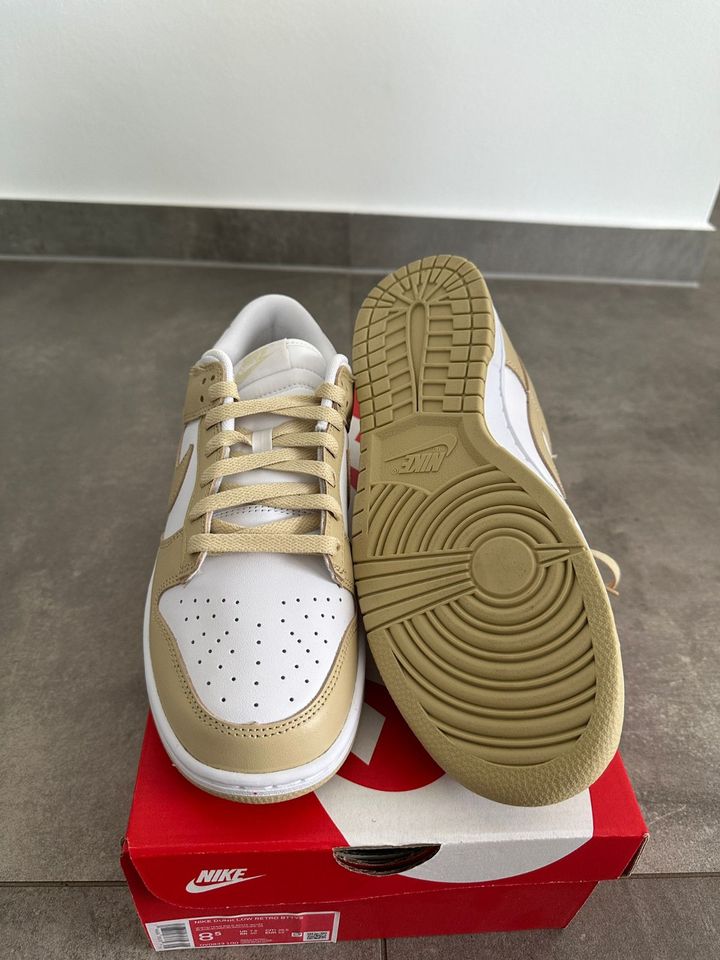 Nike Dunk Low White Team Gold EU 42 / 8,5 DV0833-100 in Saarlouis