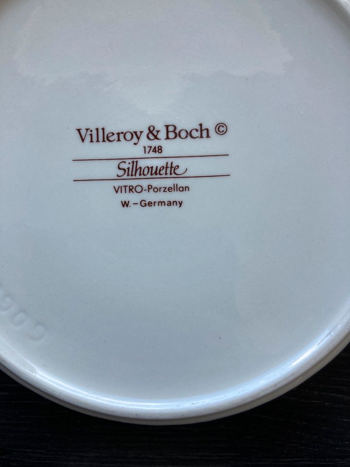 Villeroy & Boch Silhouette Schüssel Schale Porzellan Sammeln in Marktbergel