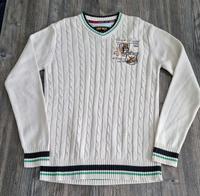 Camp David Pullover Gr M Herren Strichpullover Pulli weiß  TOP Niedersachsen - Weyhe Vorschau