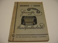 Fernmelde- und Rundfunktechnik Safarik Vojta 1949 Katalog Radio Bayern - Sulzheim Vorschau