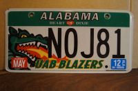 USA Kennzeichen Plate Alabama Blazers Rheinland-Pfalz - Nassau Vorschau