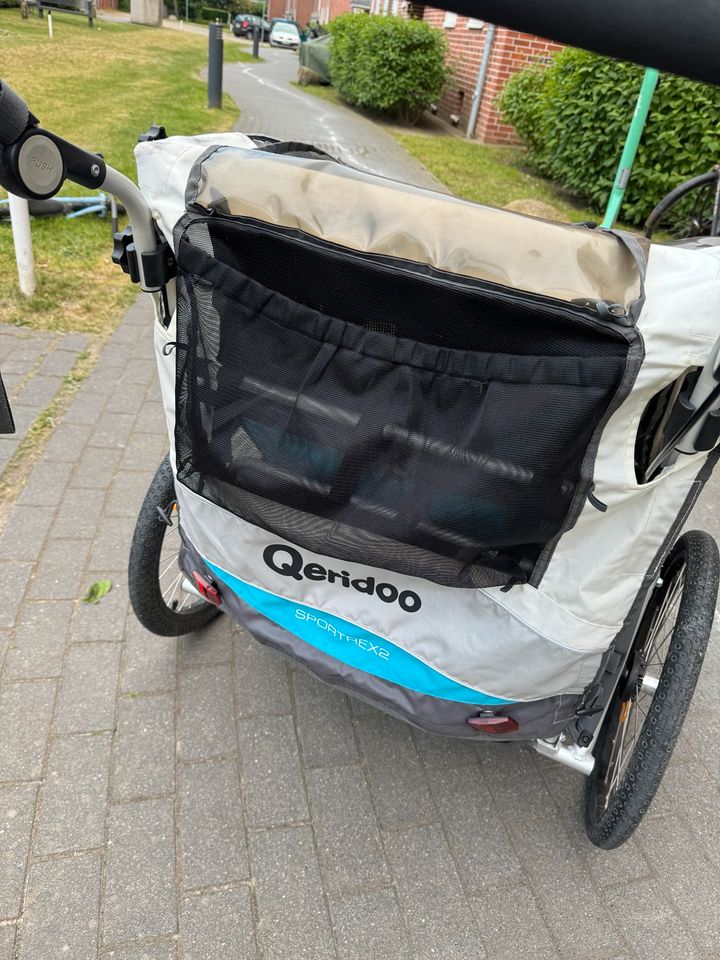 Fahrradanhänger Qeridoo Sportrex 2 Duo in Hamburg