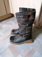 HIS Stiefel Winterstiefel 36 echt Leder Brandenburg - Luckau Vorschau