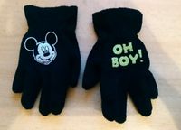 Größe3 (6-7Jahre) schwarze Handschuhe, Fleece, Mickey Mouse Nordrhein-Westfalen - Werther (Westfalen) Vorschau