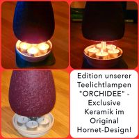*NP47€*, ORCHIDEE®, Teelicht Lampe, Teelichtofen, lila, violett Berlin - Neukölln Vorschau