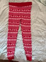Weihnachtliche Schalfhose Leggings Größe 34 Bayern - Kempten Vorschau