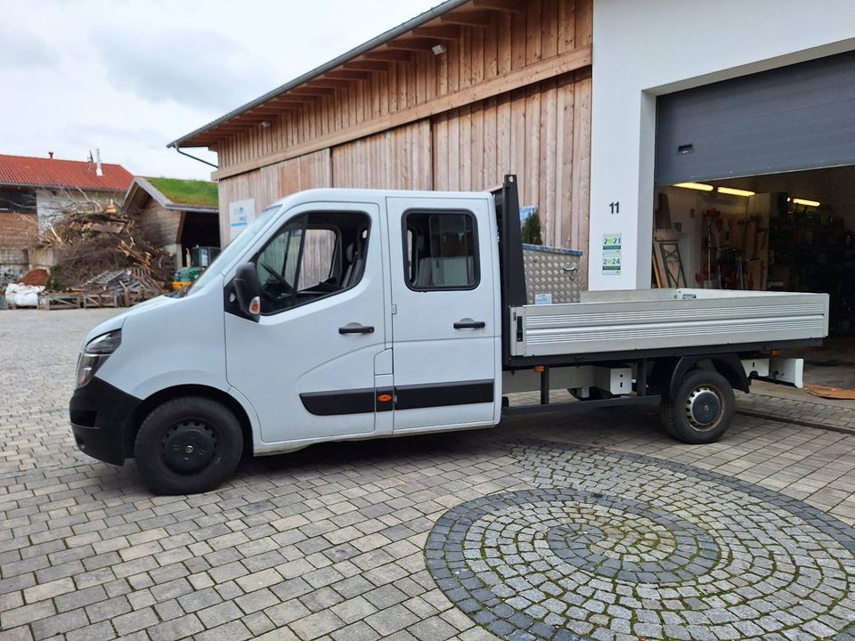 Nissan NV400 Pritsche Transporter 3,5t lang Doppelkabine in Schlehdorf