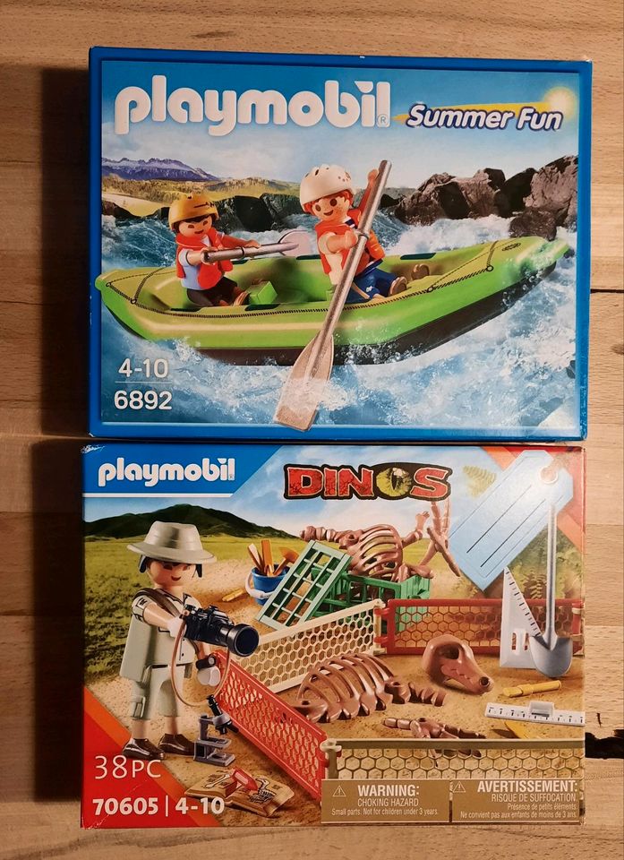 Playmobil Wildwasser Rafting 6892 Paläontologe 70605 in Bad Dürkheim