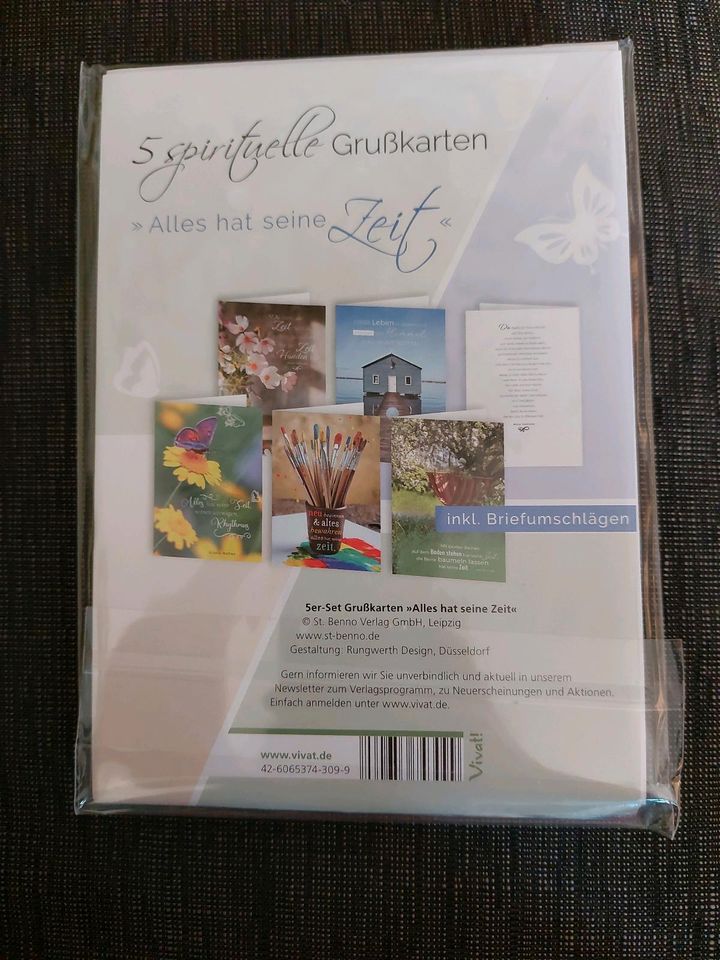 Spirituelle Grußkarten Karten 5 Stück Vivat in Freiburg im Breisgau