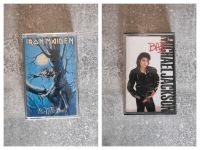 Musikkassetten Michael Jackson / Iron Maiden • top Zustand Niedersachsen - Wiesmoor Vorschau