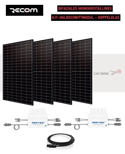 1560W mini PV Solaranlage Balkonkraftwerk Set in Viersen