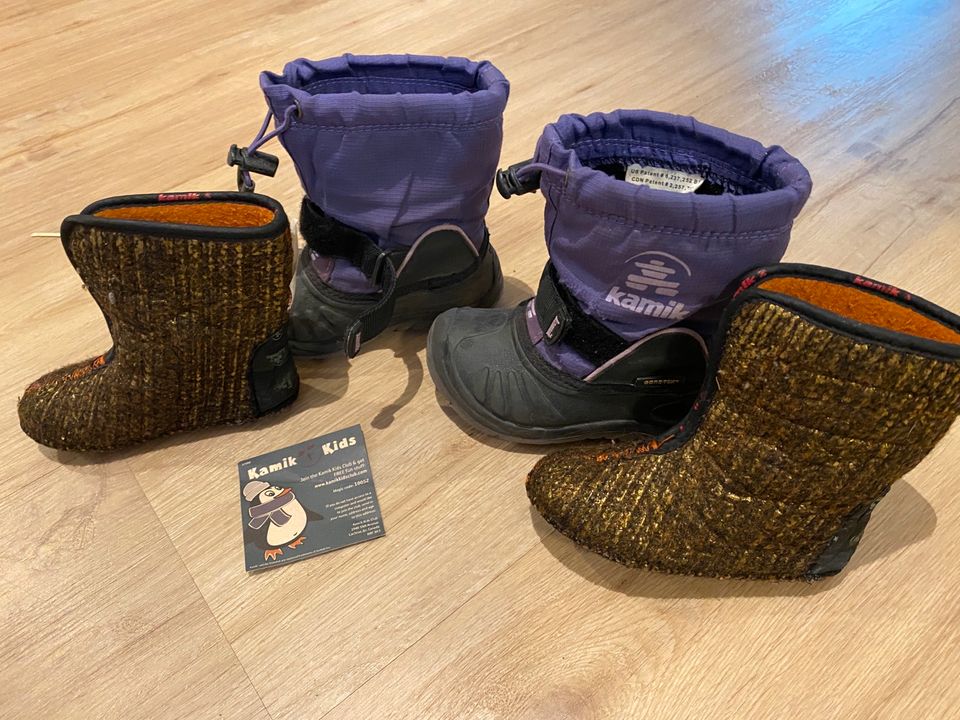 Kamik Stiefel Schuhe Boots Schnee / Winter Waldkindergarten Gr 25 in Kropp