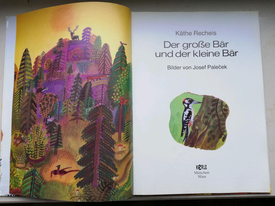 Der große und der kleine Bär Bilderbuch Käthe Recheis Palecek in Hannover