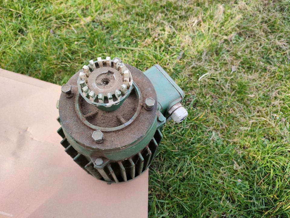 Lichtstrom/Kraftstrom Motor Flanschmotor in Trebsen