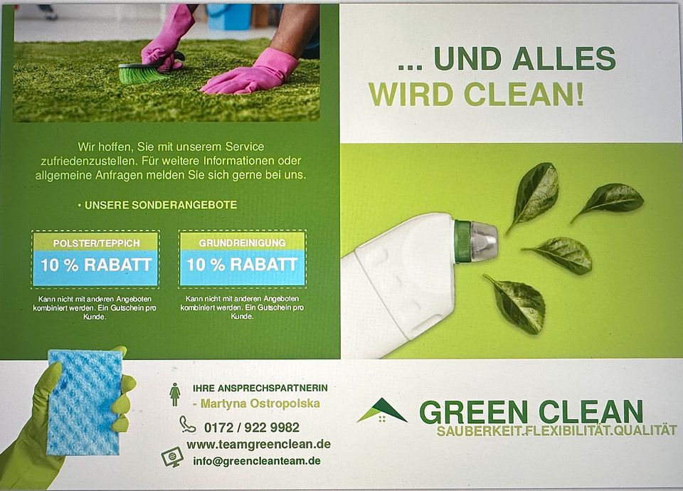 GREEN CLEAN in Sankt Peter-Ording