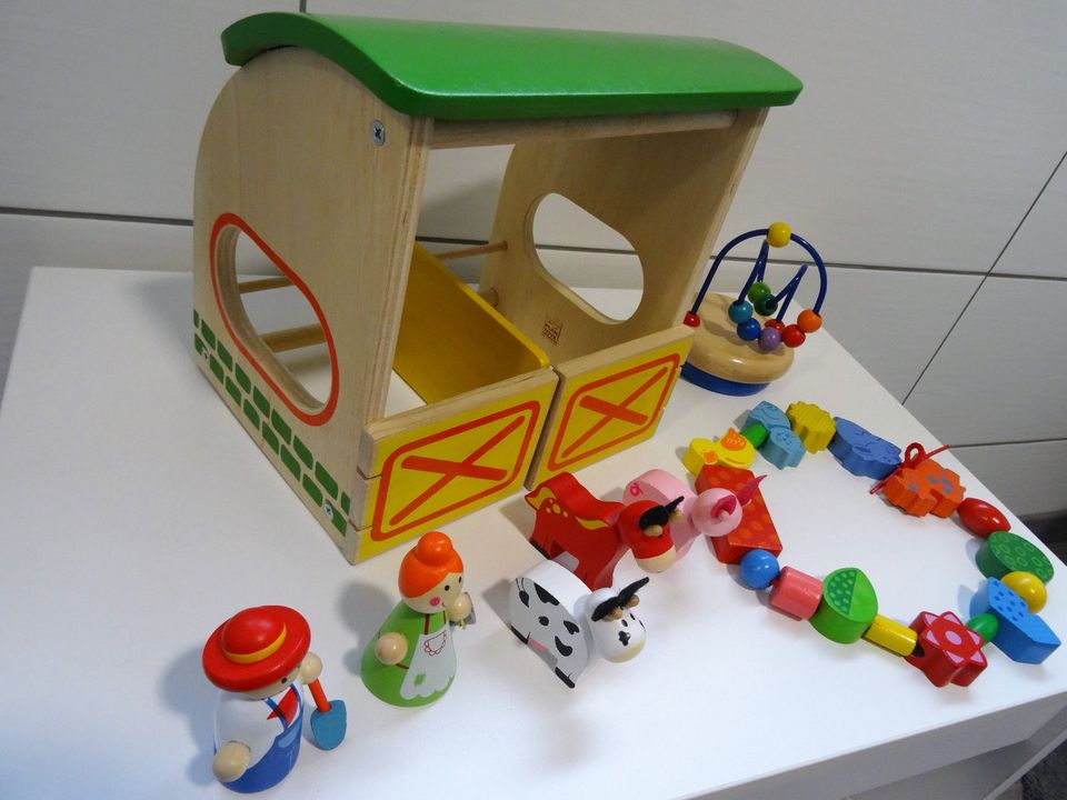 Kleinkinderspielzeug; erstes Holzspielzeug in Mühlhausen