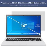 Laptop Sichtschutz 16 Zoll Seitenverhältnis 16:10 Düsseldorf - Wersten Vorschau