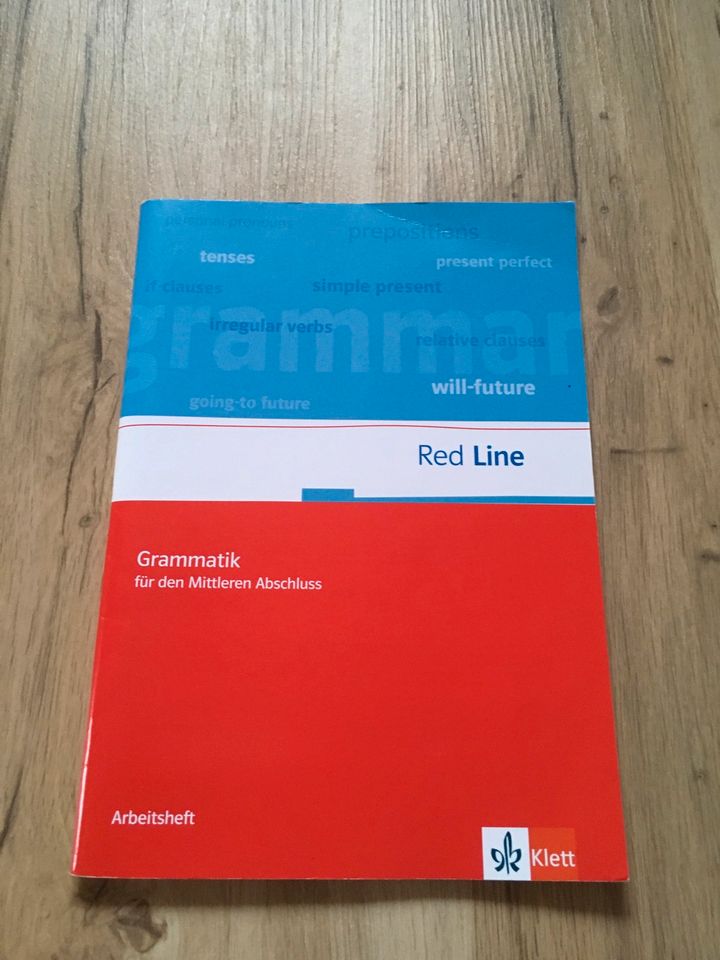 Arbeitsheft Red Line Grammatik für den Mittleren Abschluss in Thermalbad Wiesenbad