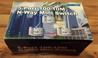 5-Port 100/10M N-Way Mini Switch Ethernet Netzwerk Hub LAN Rj45 München - Ramersdorf-Perlach Vorschau