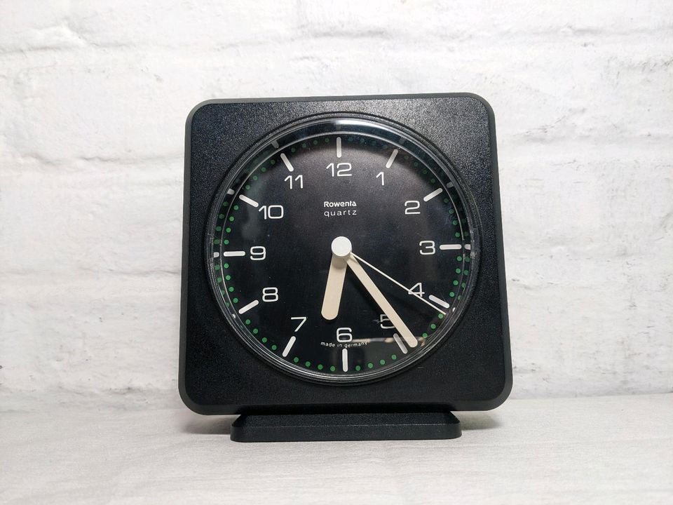 Rowenta Quarz Tischuhr Uhr,Vintage,mid century,70er,80er in Köln