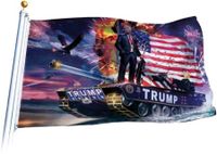 Trump Tank Flag USA Flagge Panzer Präsident 2024 Niedersachsen - Hildesheim Vorschau