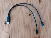 Doppel-Kabel USB A auf zweimal Mini-USB Niedersachsen - Holzminden Vorschau