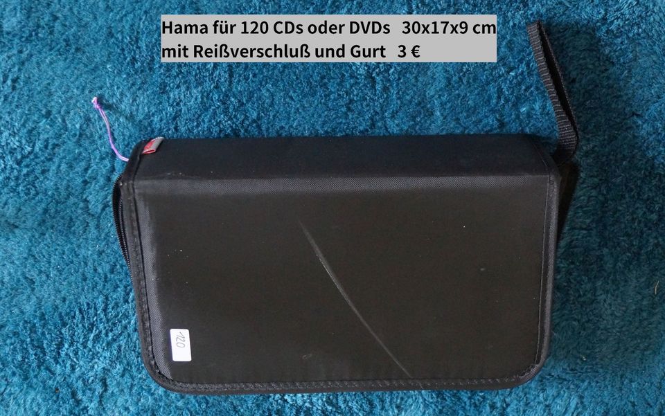 CD oder DVD Taschen - Aufbewahrungsbehälter- Case - Hama - OKANO in Zwiesel