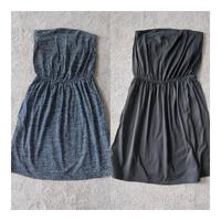 2x H&M Basic Bandeau Kleid Gr.S/M schwarz blau Neu Bayern - Geisenhausen Vorschau