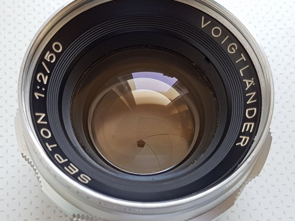 Voigtländer Ultramatic mit Septon 1:2 50 mm Objektiv 1:2/50 analo in Bremen