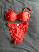 Roter Bikini Scubidu Sea Fashion Gr 38 Retro Vintage Schleswig-Holstein - Groß Vollstedt Vorschau