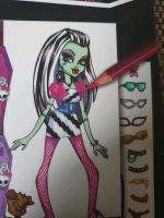 Monster High kompakt Skizzenblock Sammeln Malen Schleswig-Holstein - Groß Vollstedt Vorschau